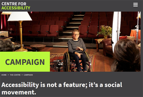 Centre for Accessibility has been launched!