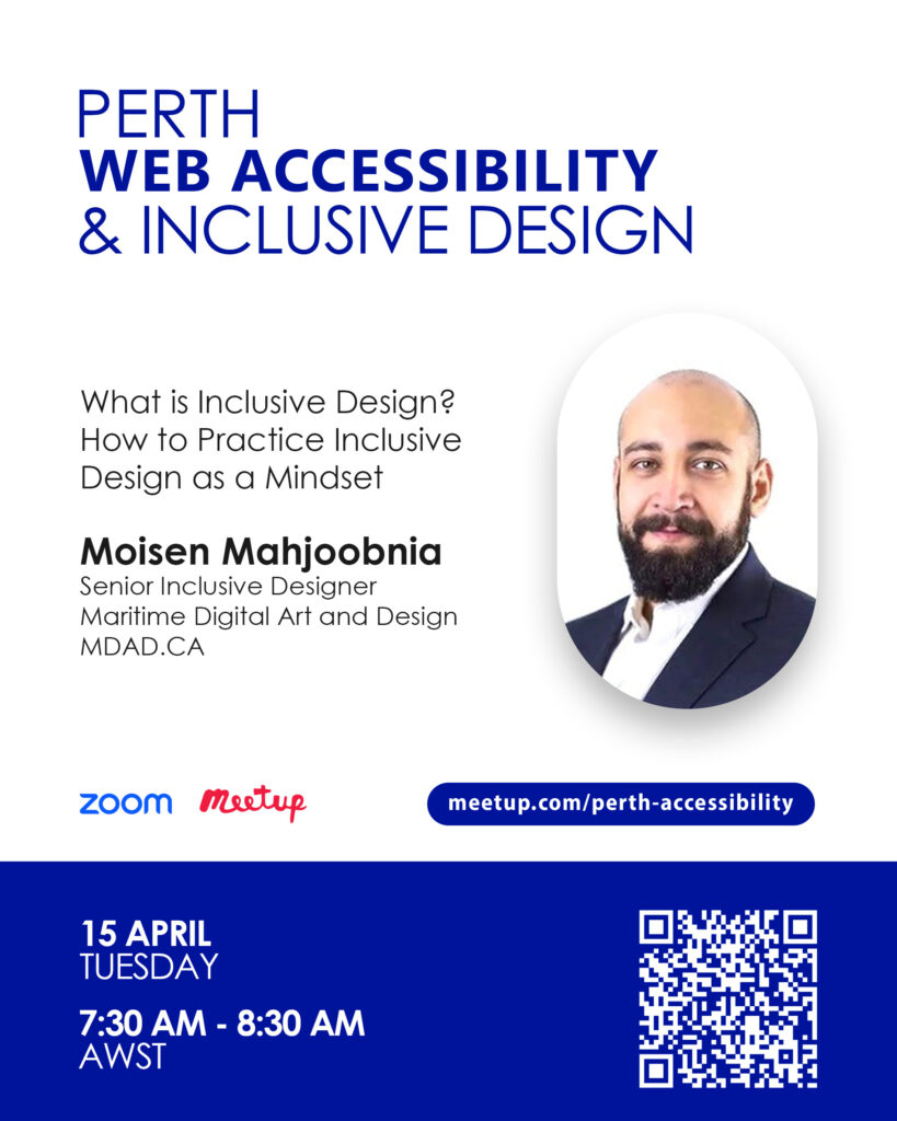 Poster announcing Moisen's talk on 15 April 2025