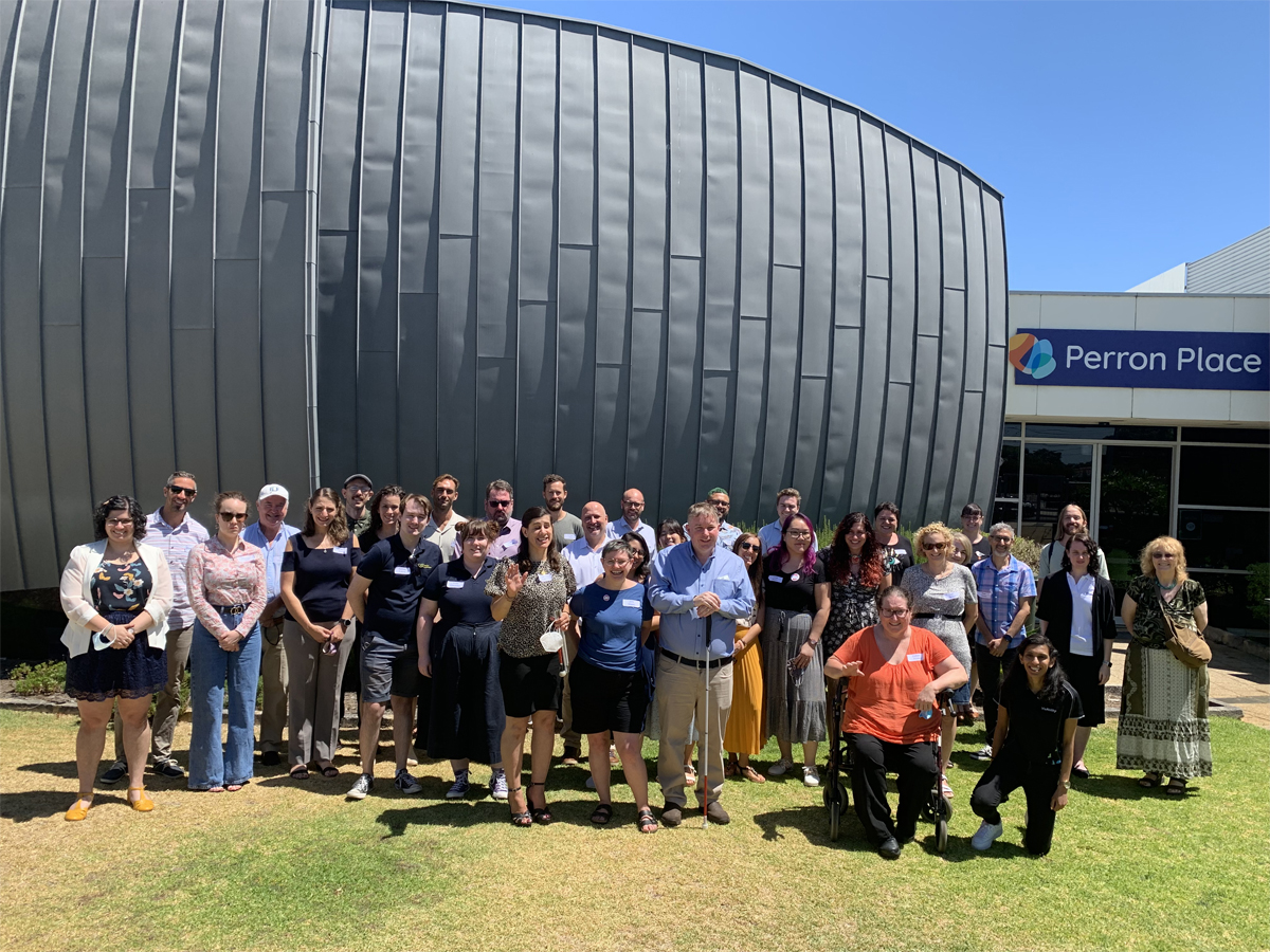 Group photo of audience attending conference