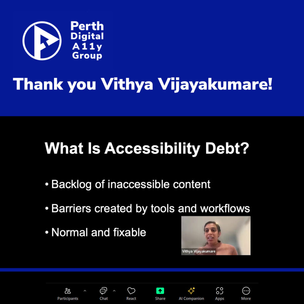 Thank you poster for Vithya